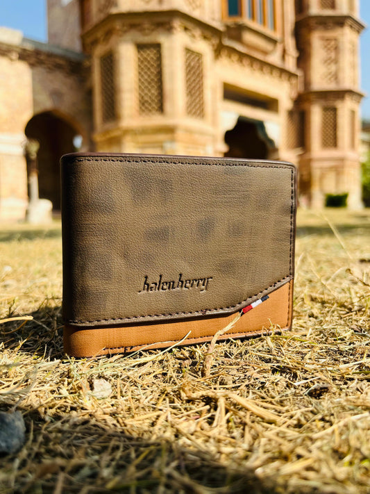 Balenberry Canvas Bi-fold Wallet For Men.