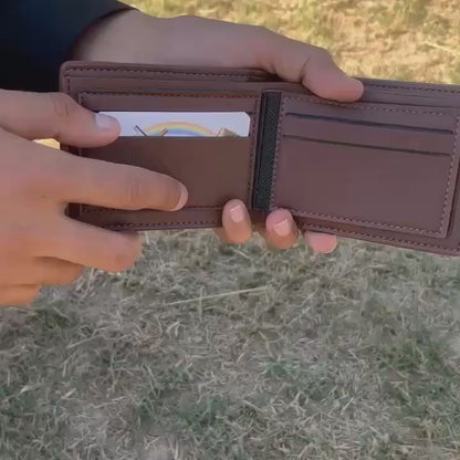 Balenberry Bi-Fold Wallet For Men.